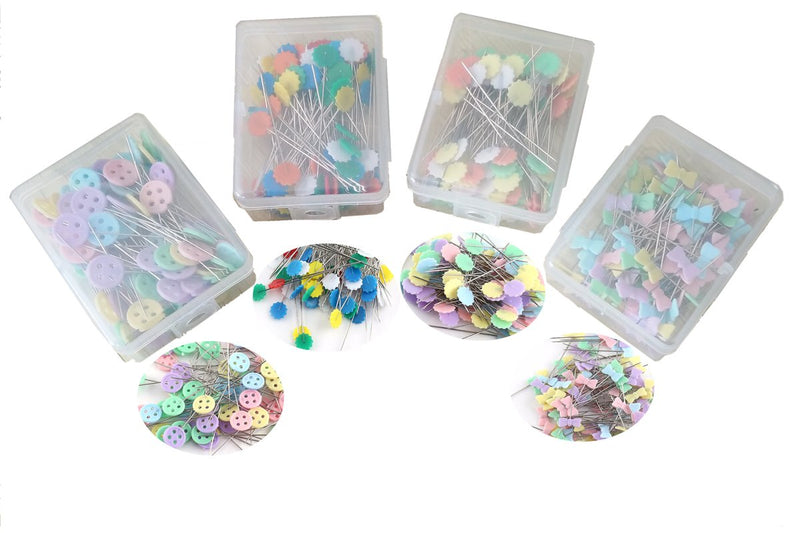 HONEYSEW 100PCS of Quilting/Patchwork Pins 4 Styles for Choose (PIN(A+B+C+D)) Pin(a+b+c+d) - NewNest Australia