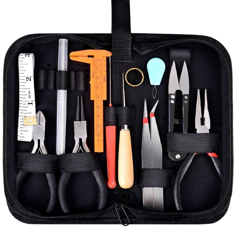 19Pcs Jewelry Making Tools Kit with Zipper Storage Case for Jewelry Crafting and Jewelry Repair by Paxcoo - NewNest Australia