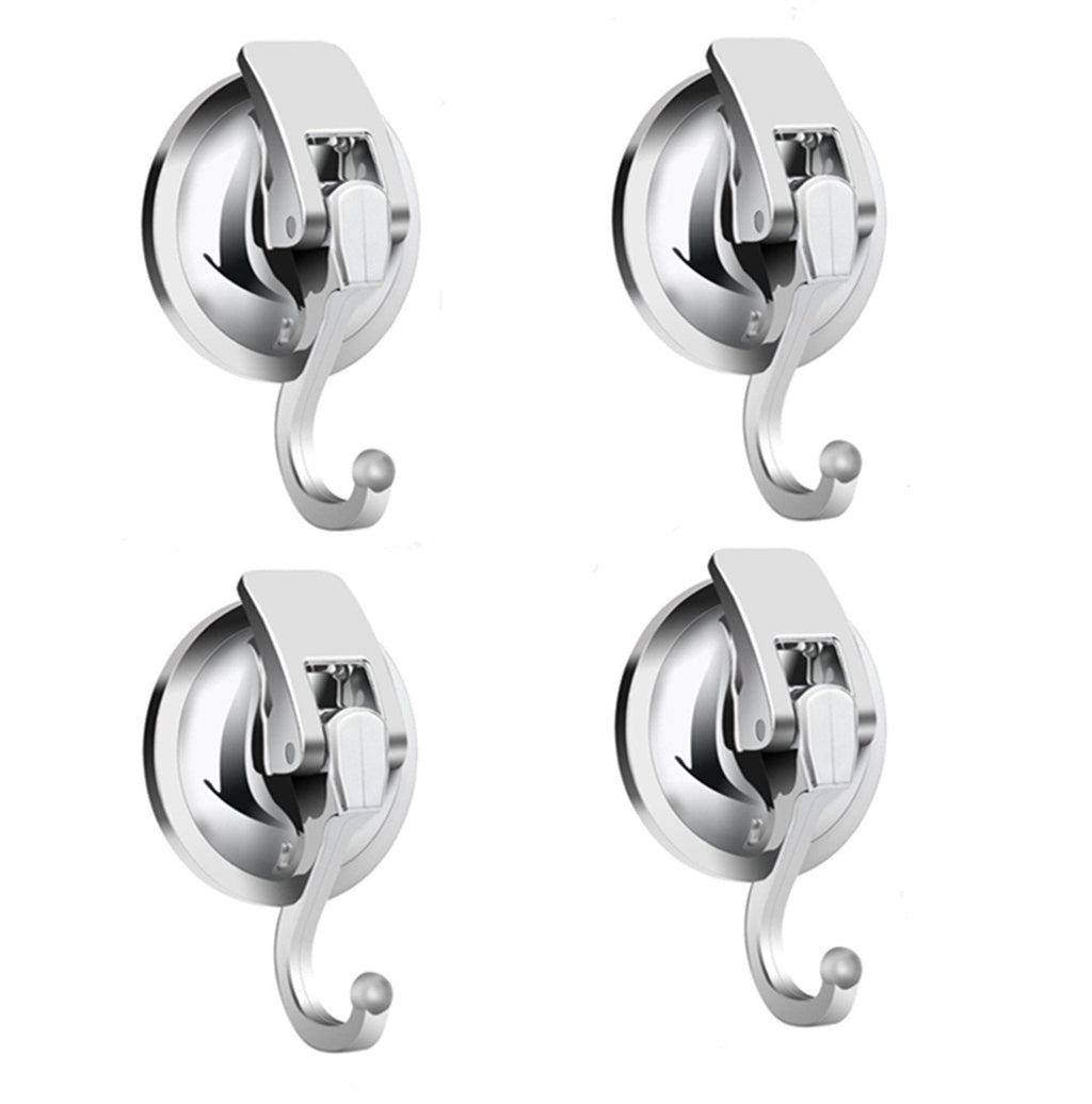 NewNest Australia - iRomic Heavy Duty Vacuum Suction Cups Hooks (4Pack) Specialized for Kitchen&Bathroom&Restroom Organization 