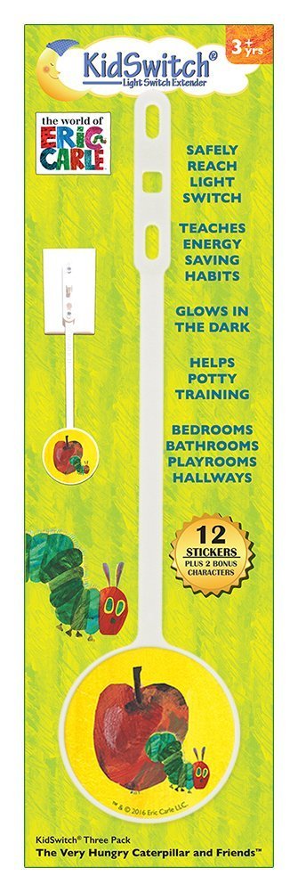 KidSwitch Light Switch Extender 3 Pack - The World of Eric Carle Edition - NewNest Australia