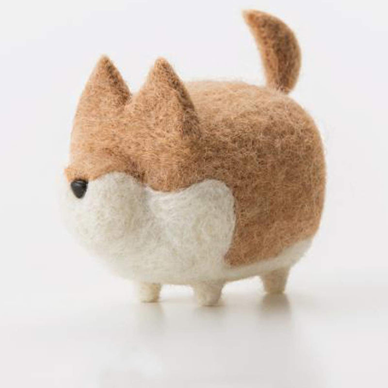 Truslin - DIY Needle Felting Kit with Gift Box Faceless Dog - Akita - NewNest Australia