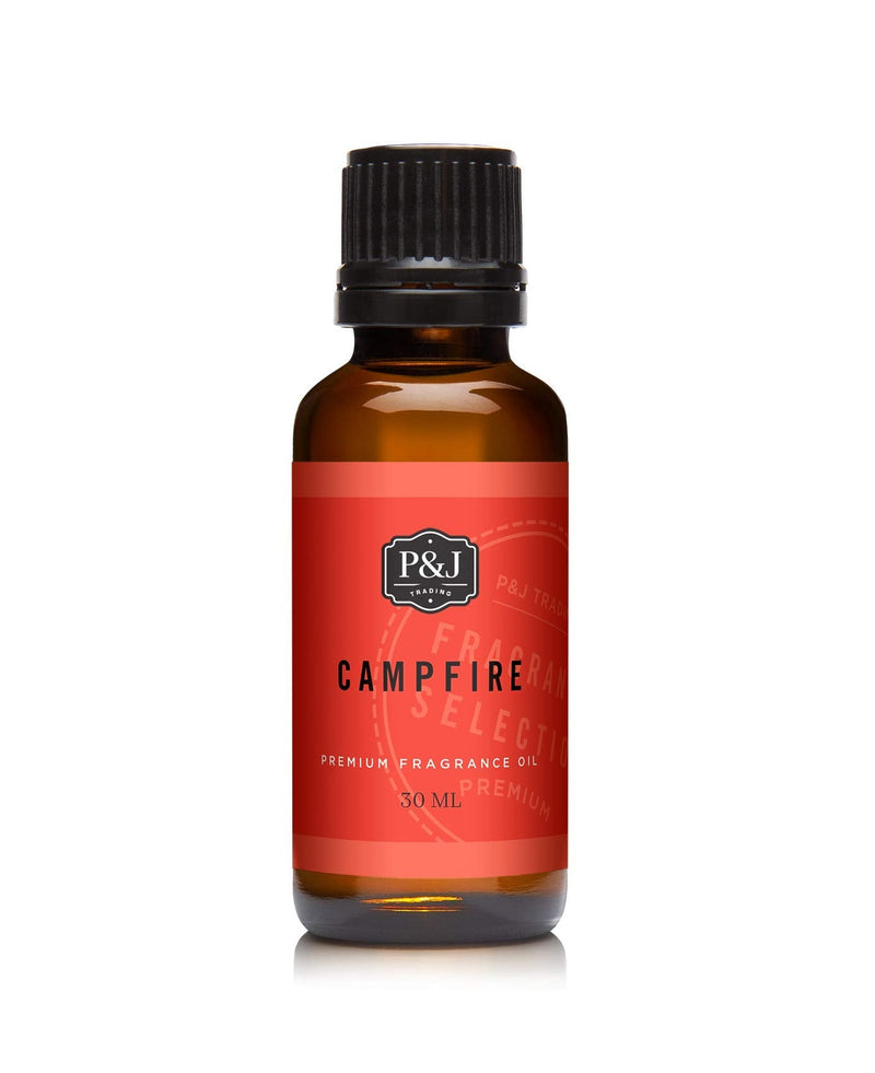 P&J Trading Campfire Fragrance Oil - Premium Grade Scented Oil - 30ml - NewNest Australia