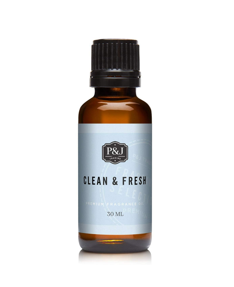 P&J Trading Clean & Fresh Fragrance Oil - Premium Grade Scented Oil - 30ml - NewNest Australia