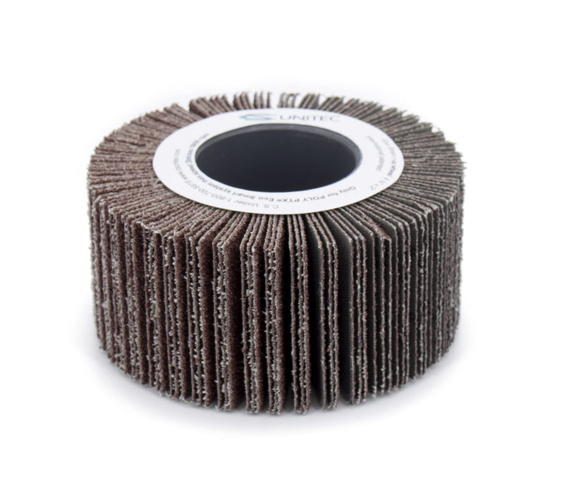 C.S. Unitec | PTX Flap Disc Wheel | 60 Grit Metal Grinder Tool Attachment | 4" Diameter x 2" Wide (47204) 4" x 2" - NewNest Australia