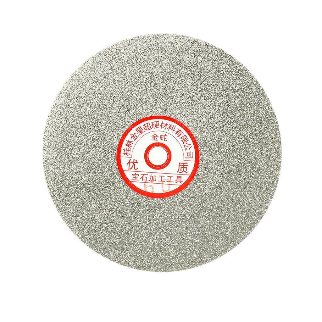 uxcell 6-inch Grit 60 Diamond Coated Flat Lap Wheel Grinding Sanding Polishing Disc - NewNest Australia