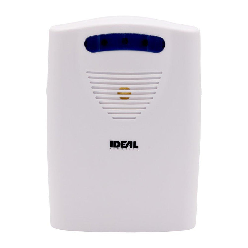 Ideal Security SK664 Wireless Chime 6 Different Sounds, LED Alert, Battery Powered, Works with All SK6 Sensors, White - NewNest Australia
