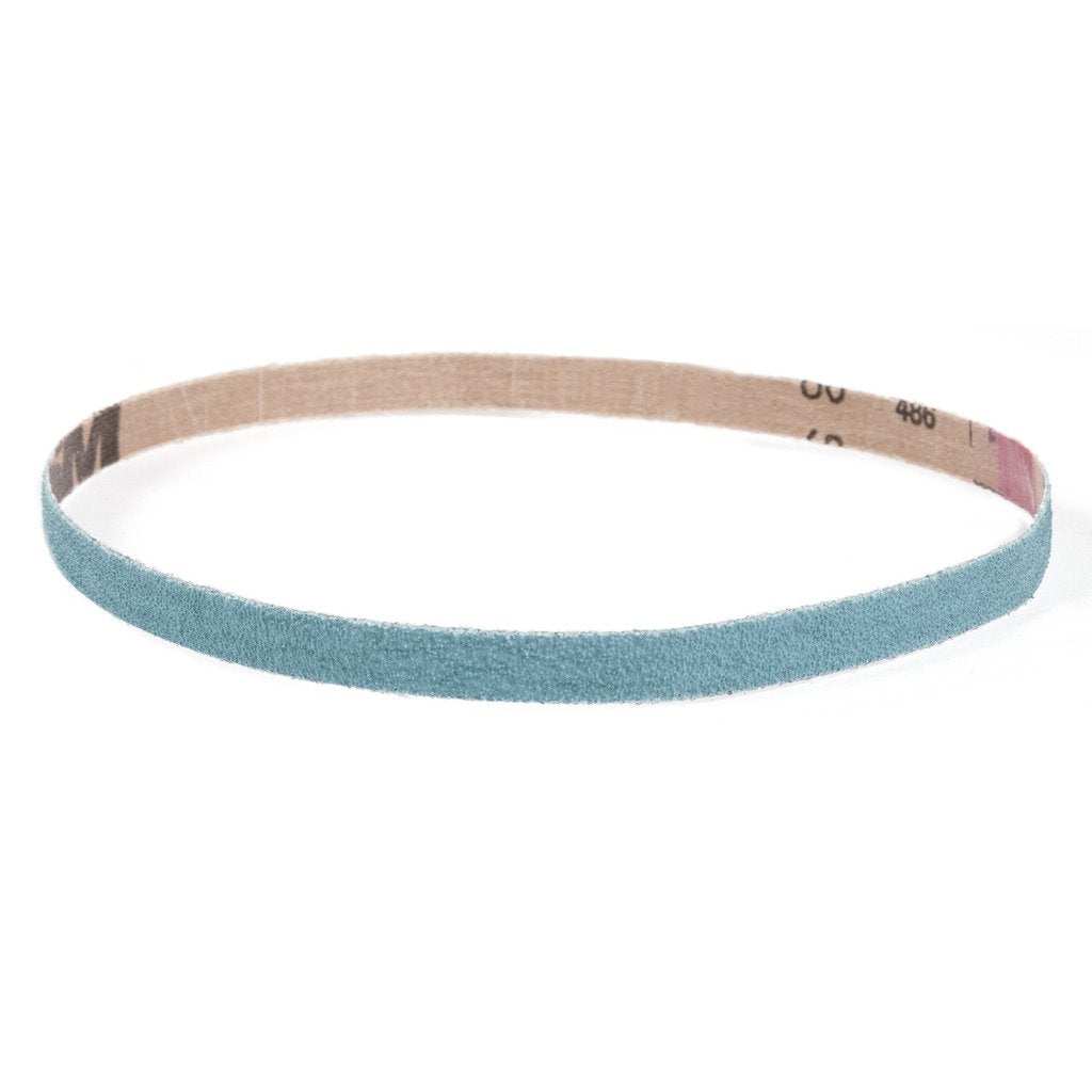 VSM 132581 Abrasive Belt, Medium Grade, Cloth Backing, Zirconia, 80 Grit, 1" Width, 21" Length, Blue (Pack of 10) - NewNest Australia