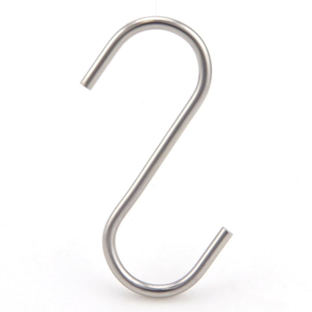 NewNest Australia - NXG 30 Pack 2.5 Inch Nickel Plated Stainless Steel S Hook S Shape Durable Hanging Hooks for Kitchen, Bathroom, Closet, Work Place, Office 2.5inch 