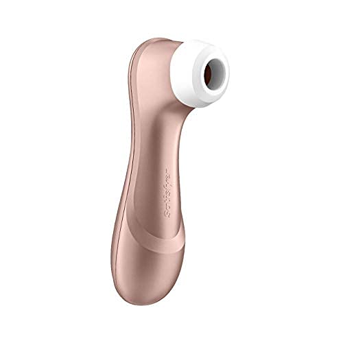 Satisfyer Pro 2 Air-Pulse Clitoris Stimulator - Non-Contact Clitoral Sucking Pressure-Wave Technology, Waterproof, Rechargeable (Rose Gold) Rose Gold - NewNest Australia