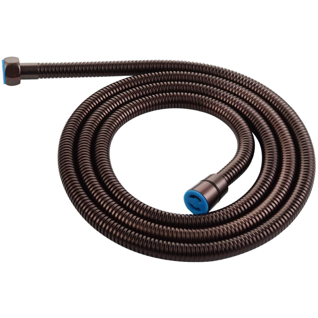 Extra Long Shower Hose 79 Inches, Angle Simple Flexible and No Tangles, Metal Handheld Shower Head Hose, Replacement Bidet Sprayer Hose, Oil Rubbed Bronze 79 Inch Oil-Rubbed Bronze - NewNest Australia