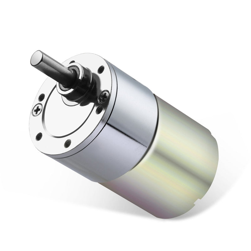 Greartisan DC 12V 30RPM Gear Motor High Torque Electric Micro Speed Reduction Geared Motor Eccentric Output Shaft 37mm Diameter Gearbox 12 Volt 30 RPM - NewNest Australia