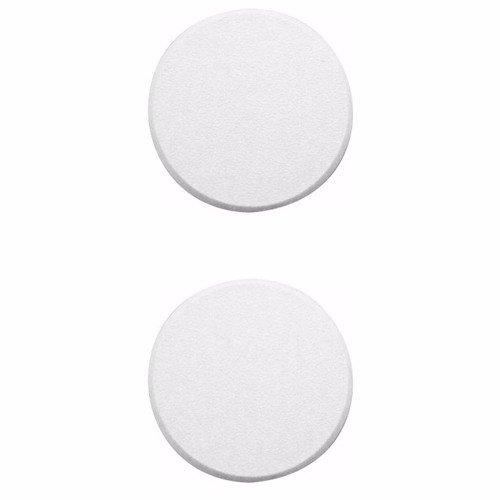 Wideskall White Round Door Knob Wall Shield Self Adhesive Protector (Pack of 2) Pack of 2 - NewNest Australia