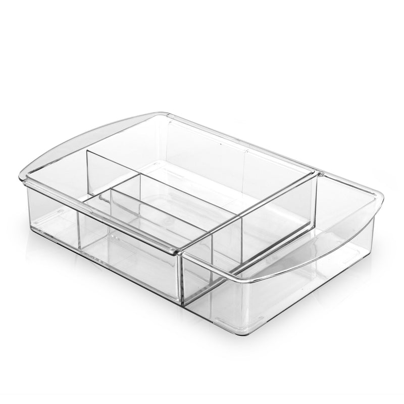 NewNest Australia - BINO Multi-Purpose Plastic Drawer Organizer, 7 Section Expandable 