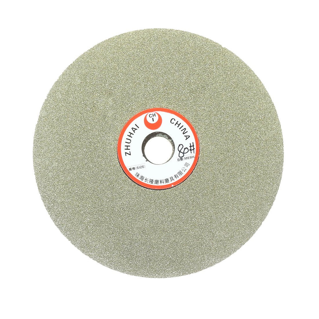 uxcell 6-inch Grit 80 Diamond Coated Flat Lap Wheel Grinding Disc Polishing Tool - NewNest Australia