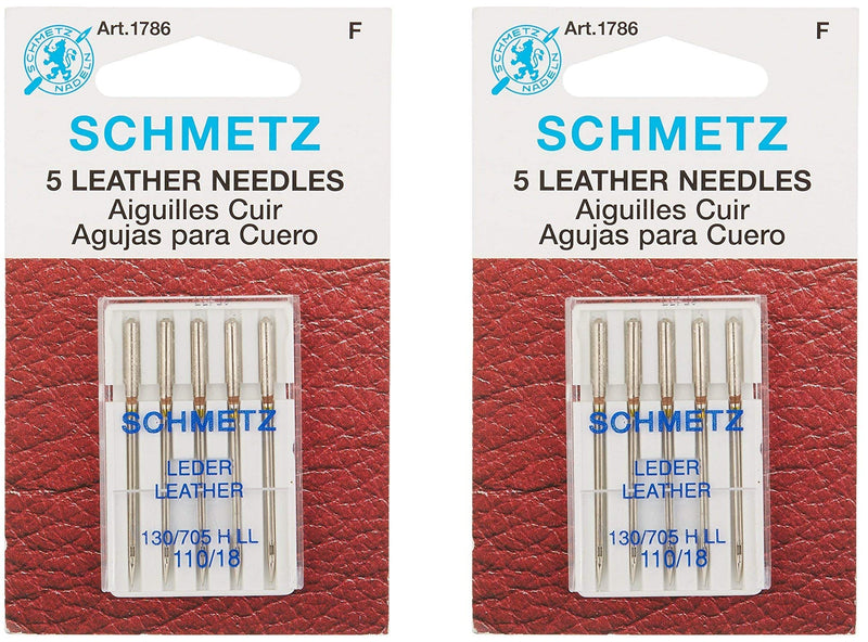 Schmetz Leather Machine Needle Size 18/110 (2 Pack) - NewNest Australia