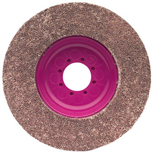 CS Unitec 96710 Magnum Fleece Top Finishing and Polishing Disc, 4-1/2" Diameter, 7/8" Arbor, 80 Grit (Pack of 5) - NewNest Australia