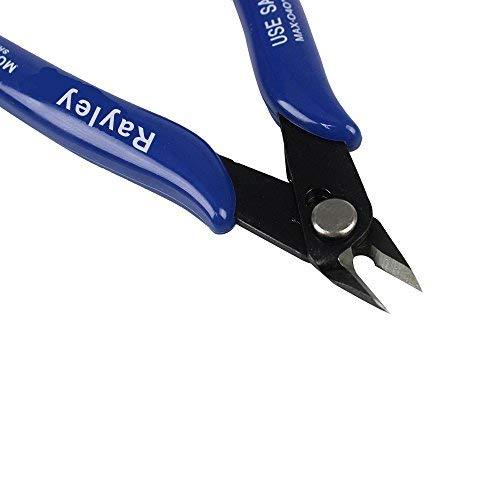 Rayley Electrical Cutting Plier Wire Cable Cutter Side Snips Flush Pliers Tool 170 Flush Cutter Internal Spring Cutting Pliers Small Wire Cutters Running pliers - NewNest Australia