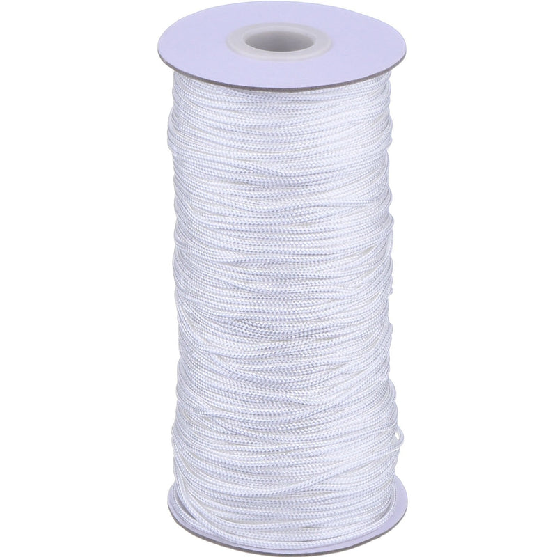 Outus 109 Yards/Roll White Braided Lift Shade Cord for Aluminum Blind Shade, Gardening Plant and Crafts(1.8 mm) - NewNest Australia