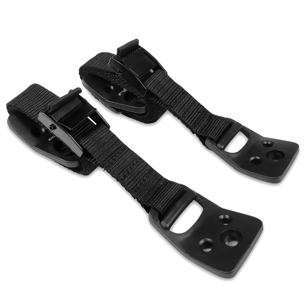 Mount-It! Safety Straps for TV, Furniture, Bookcase, Dresser and TV Stands - Anti-Tip Strap Television Anchor Kit for Baby Proofing, Earthquake Protection, 2 Pack, Mounting Hardware Included TV and Furniture Black - NewNest Australia