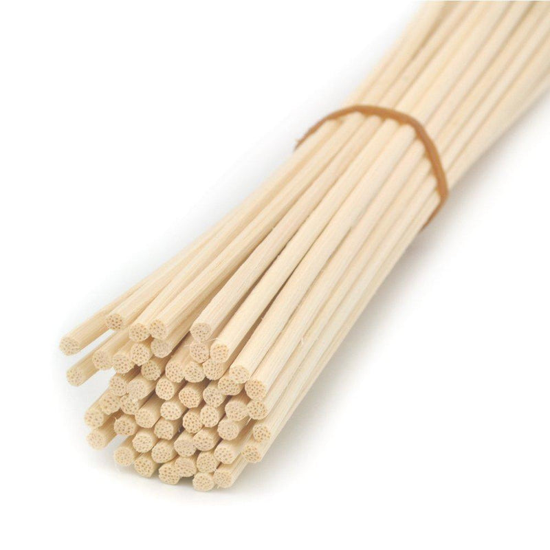 NewNest Australia - Ougual 100 Pieces Natural Rattan Reed Diffuser Replacement Sticks (6.3" x 3mm) 6.3" x 3mm 