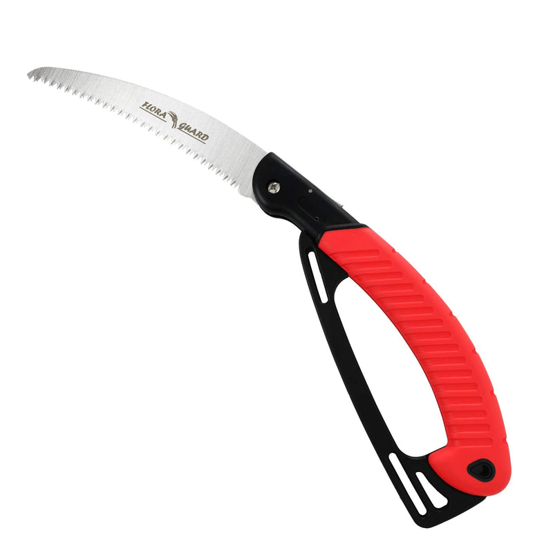 FLORA GUARD Hand Pruning Saws 9 Inch Folding Saw with Non-Slip Handles and Safey Lock, Quality Made for Real Work - NewNest Australia