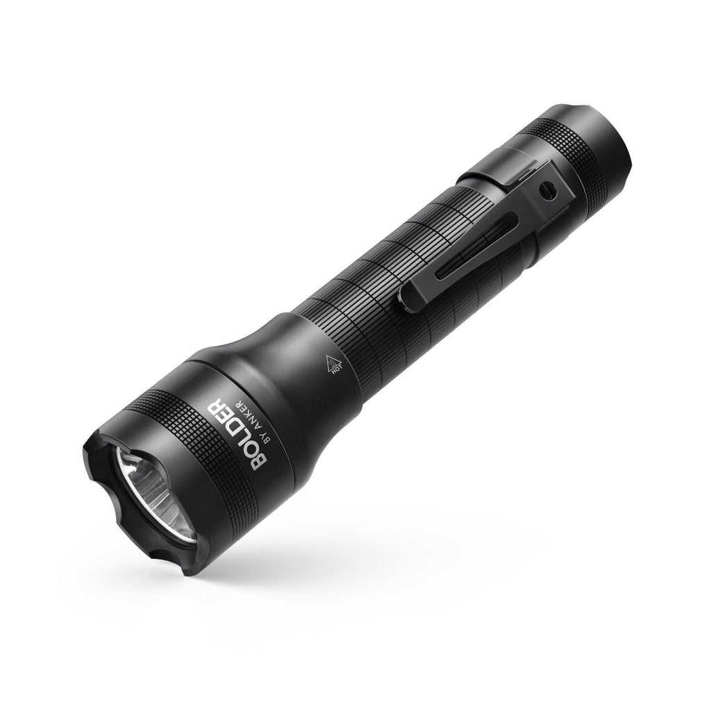 Anker Rechargeable Bolder LC40 Flashlight, LED Torch, Super Bright 400 Lumens CREE LED, IPX5 Water Resistant, 5 Modes High/Medium/Low/Strobe/SOS, Indoor/Outdoor (Camping, Hiking and Emergency Use) - NewNest Australia