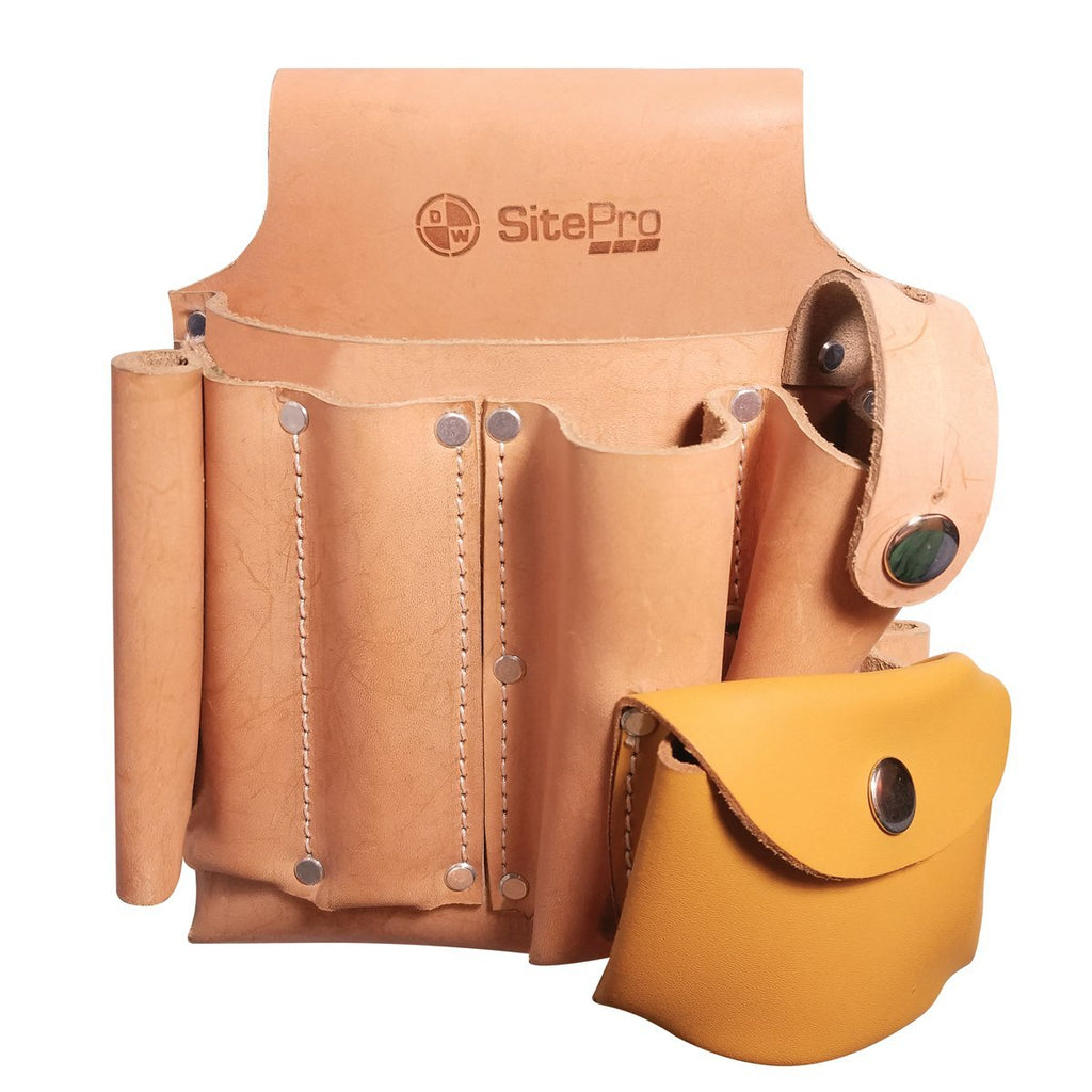 SitePro 10109 9-Pocket Professional Contractor Tool Pouch, Tan - 51-10109 - NewNest Australia