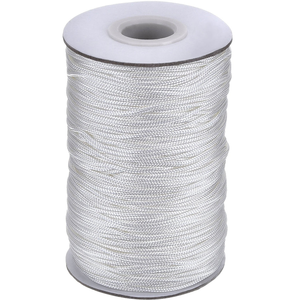 Outus 109 Yards/ Roll Blind Replacement String White Braided Lift Shade Cord for Aluminum Blind Shade, Gardening Plant and Crafts (1.4 mm) - NewNest Australia