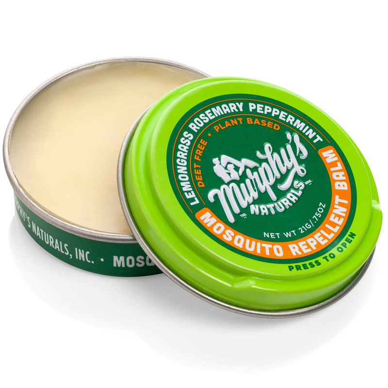 Murphy's Naturals Mosquito Repellent Balm | Plant Based, All Natural Ingredients | DEET Free | Travel/Pocket Size | 0.75 oz 1 0.75 Ounce (Pack of 1) - NewNest Australia
