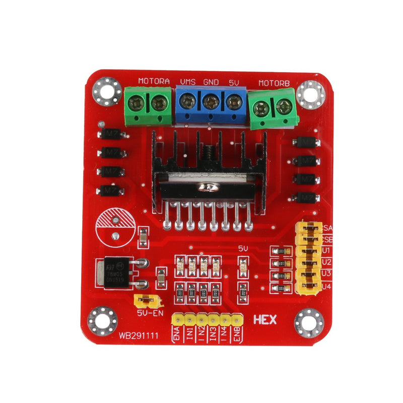 UEETEK L298N Dual H Bridge DC Stepper Motor Driver Module Controller Board for Arduino - NewNest Australia