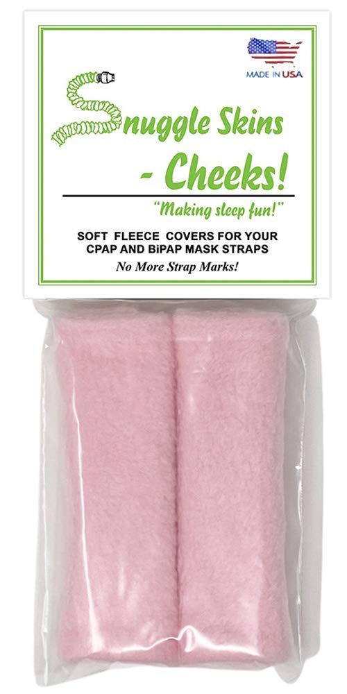 Snuggle Skins Cheeks - CPAP Straps Covers - No More Strap Marks (Pink) Pink - NewNest Australia