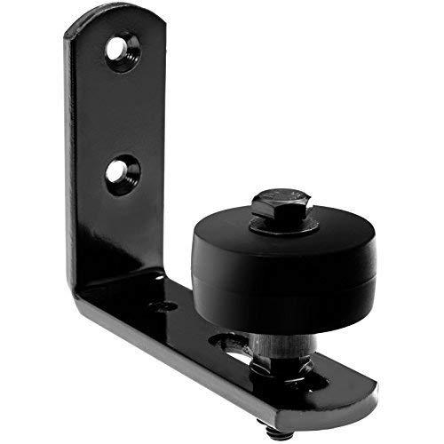 Hearth Creek Barn Door Floor Guide Stay Roller - Black Wall Mount for Sliding Door by Hearth Creek - NewNest Australia