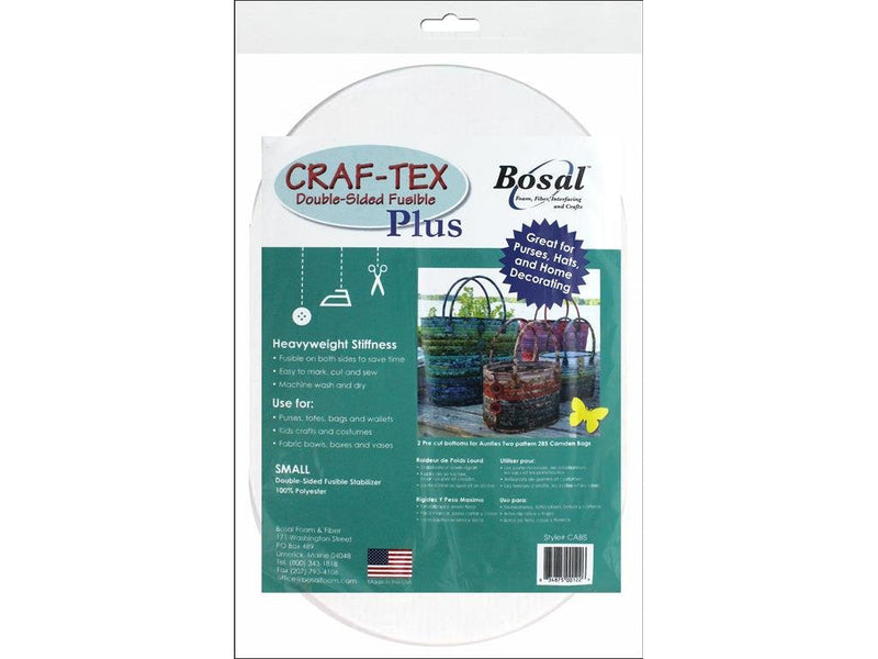 Bosal Dbl Side Oval 2pc Craf-Tex Fusible Double Sd Plus Sm - NewNest Australia