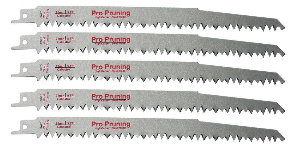 9-Inch Wood Pruning Saw Blades for Reciprocating/Sawzall Saws - 5 Pack - NewNest Australia