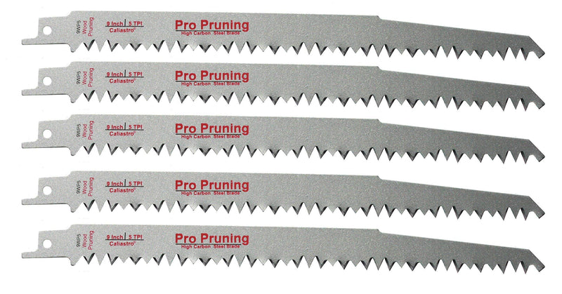 9-Inch Wood Pruning Saw Blades for Reciprocating/Sawzall Saws - 5 Pack - NewNest Australia