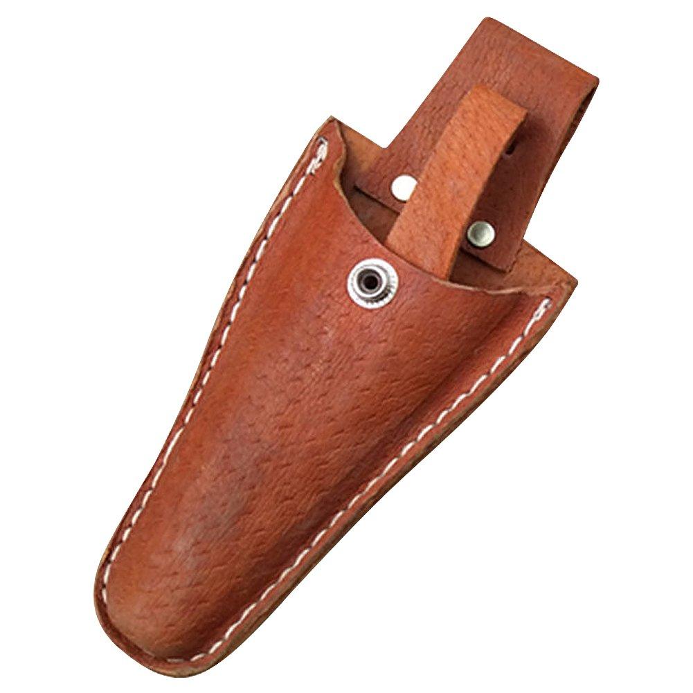 Leather Sheath Tool Holsters Gardening Pouch Belt Electrician Scissors Tool Holsters- Compact Protective Leather Case/Holder Pouch Bag for Pruning Shears Pliers Scissors or Any Garden Knife HSZ-20 - NewNest Australia