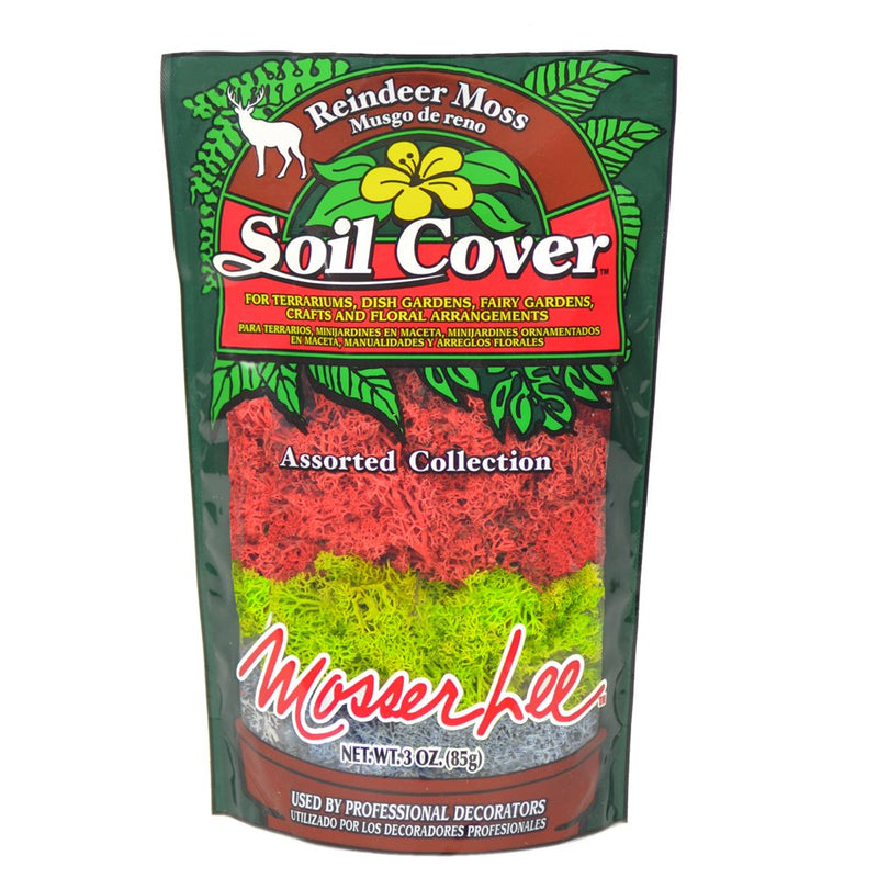 Mosser Lee ML3020 Assorted Reindeer Decorative Moss, 3 ounce - NewNest Australia