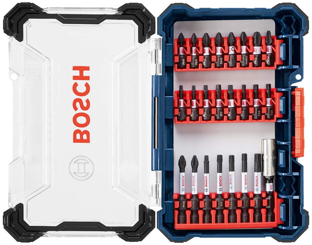 Bosch 24 Piece Impact Tough Screwdriving Custom Case System Set SDMS24 24pc - NewNest Australia