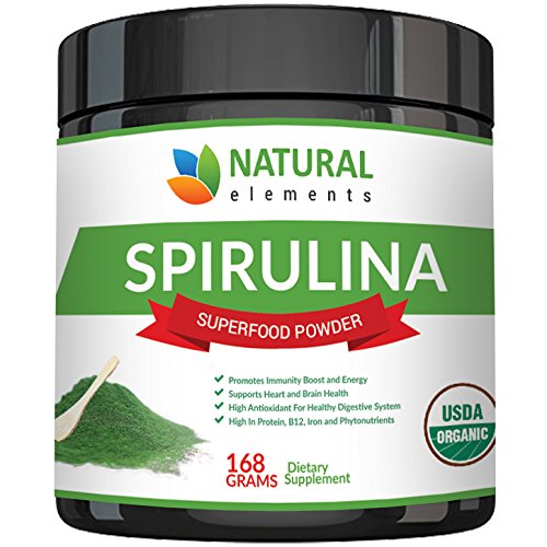 Premium USDA Organic Spirulina Powder - Organic Spirulina of Blue Green Algae from California & Hawaii – 100% Vegetarian & Vegan, Non-GMO, Non-Irradiated – The Best Green Superfood for Smoothies! - NewNest Australia