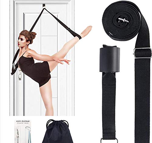 Price Xes Leg Stretcher, Door Flexibility & Stretching Leg Strap - Great for Ballet Cheer Dance Gymnastics or Any Sport Leg Stretcher Door Flexibility Trainer Premium Stretching Equipment Black - NewNest Australia