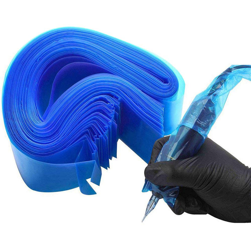Hisight Tattoo Clip Cord Covers 200pcs Heavy Duty Disposable Hygiene Tattoo Clip Cord Sleeves Covers Supply Tattoo Machine Gun Accessories (blue-200) - NewNest Australia
