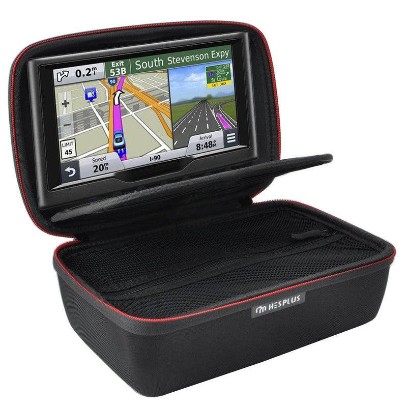 HESPLUS Hard Storage Travel Case Compatible with 6-7" Inch for Garmin DriveSmart 65 / 61 LMT-S Drive 61 / 50 Nuvi 2797LMT 65LM 2757LM 2689LMT Tomtom Go Via Mio GPS Navigator and Accessories - NewNest Australia