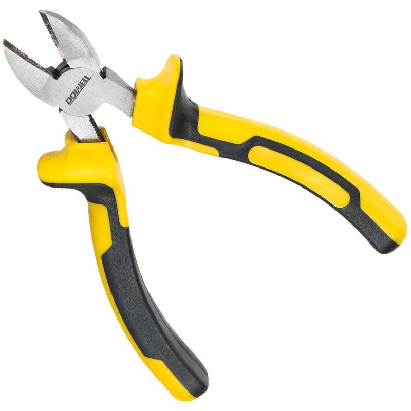 DOWELL Diagonal Cutting Pliers 6 Inch Diagonal Cutters Wire Cutters Durable Nickel Chromium Steel Construction for Electricians and Homes 6" Diagonal Cutting Pliers - NewNest Australia