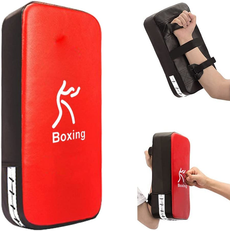 TigerBoss One Karate Taekwondo Boxing Kick Punch Adjustable Soft Shield Durable Training Pad for Boxing,Training and Protecting Your Palm and Wrist Red - NewNest Australia