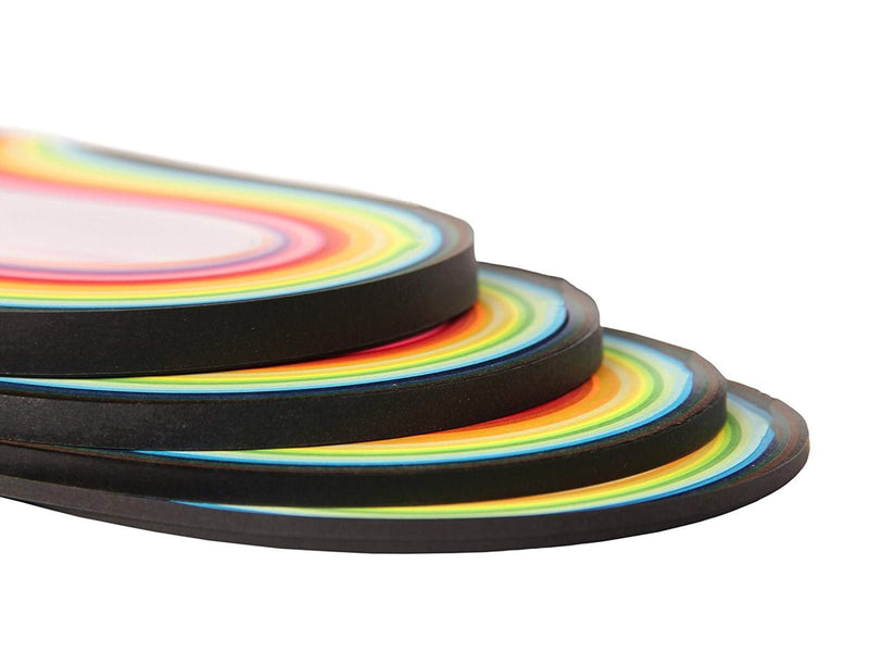 YURROAD 640 Strips 36 Colors Quilling Paper Strips Kit, Length 39cm Width 3mm 5mm 7mm 10mm(4 Sets in One Pack) - NewNest Australia