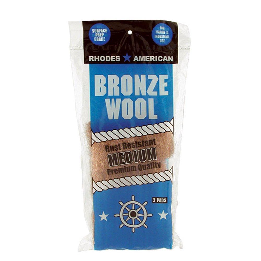 Homax - 33873123019 Medium Grade Bronze Wool, 3 pad - NewNest Australia