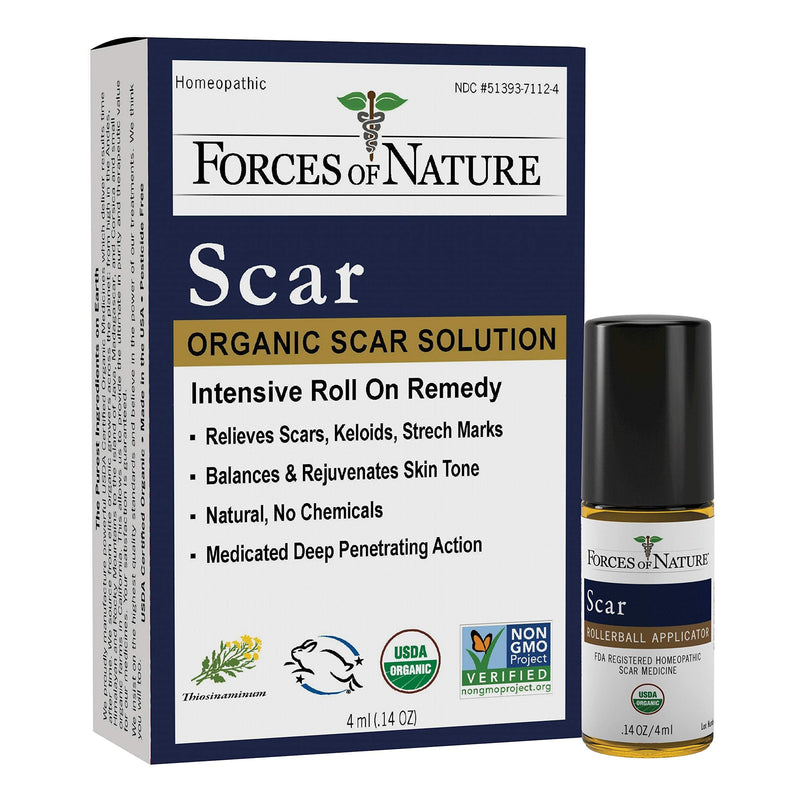 Forces Of Nature, Medicine Scar Control Rollerball Organic, 0.14 Fl Oz - NewNest Australia