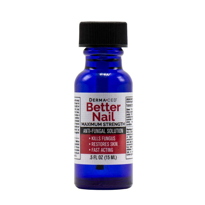 Better Nail - Maximum Strength 25% Solution for Anti Fungal Nail Support | Nail Restoring Solution for Toenail & Fingernail Fungus | .5oz or 15ml - NewNest Australia