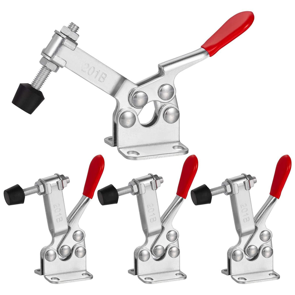 Accessbuy 4pack Hold Down Toggle Clamps Latch Antislip Red 201-B 220lbs Quick Release Tool - NewNest Australia