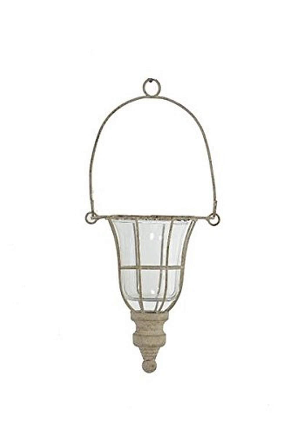 NewNest Australia - Renaissance 2000 5.9"X5.9"X8.3" Iron Lantern W/Glass 